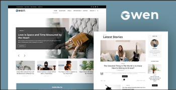 Gwen - Blog and Magazine Joomla Theme